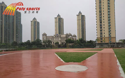 运动场塑胶跑道筑造
